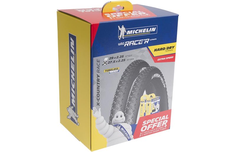 Michelin Sykkeldekk Wild Race'R kit 27,5x2,25" foldbart