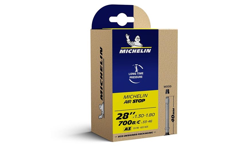Michelin Sisärengas Airstop tube 33/46-62 Dunlop-venttiili 40mm