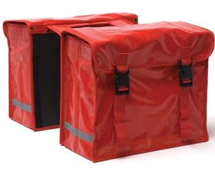 New Looxs Väska Pakethållare Packväska Bisonyl Basic 46L Red