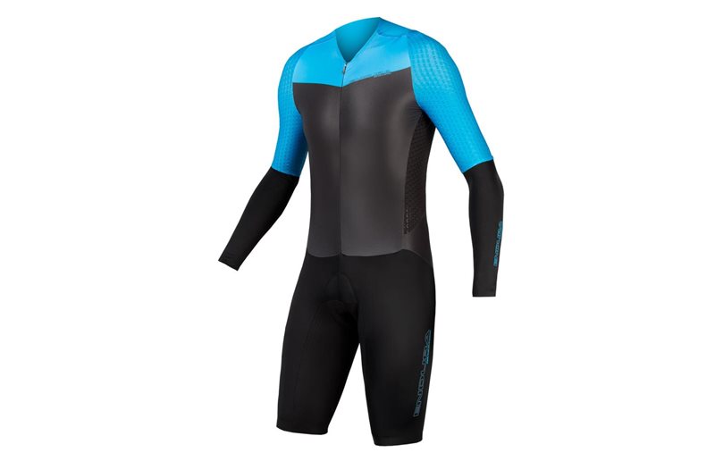 Endura Pyöräilyasu D2Z Encapsulator Suit SST Hi-Viz Sininen