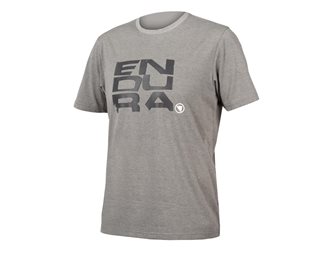 Endura One Clan Organic Tee Stacked Grey