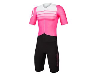 Endura Pyöräilyshortsit Qdc D2Z S/S Tri-puku ll Sst Hivizpinkillä