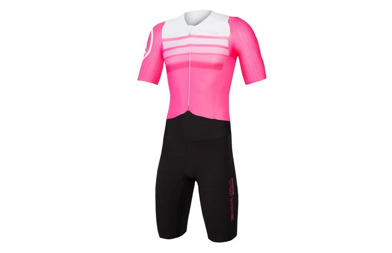 Endura Pyöräilyshortsit Qdc D2Z S/S Tri-puku ll Sst Hivizpinkillä