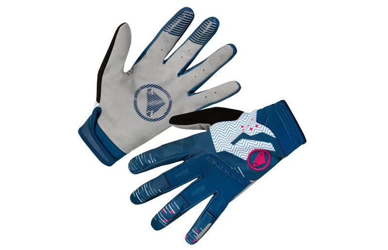 Endura Pyöräilyhanskat Singletrack Tuulenpitävä Glove Blueberry