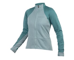 Endura Naisten pyöräilypaita GV500 L/S Jersey Sprucegreen