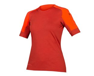 Endura Naisten pyöräilypaita GV500 S/S Jersey Cayenne