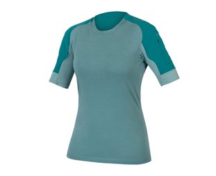 Endura Naisten pyöräilypaita GV500 S/S Jersey Sprucegreen