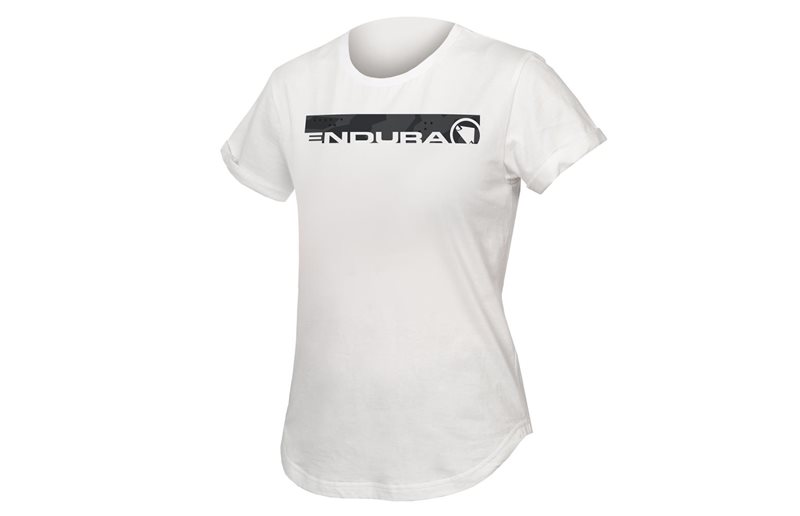 Endura Naisten Pyöräily T-paita One Clan Organic Tee White