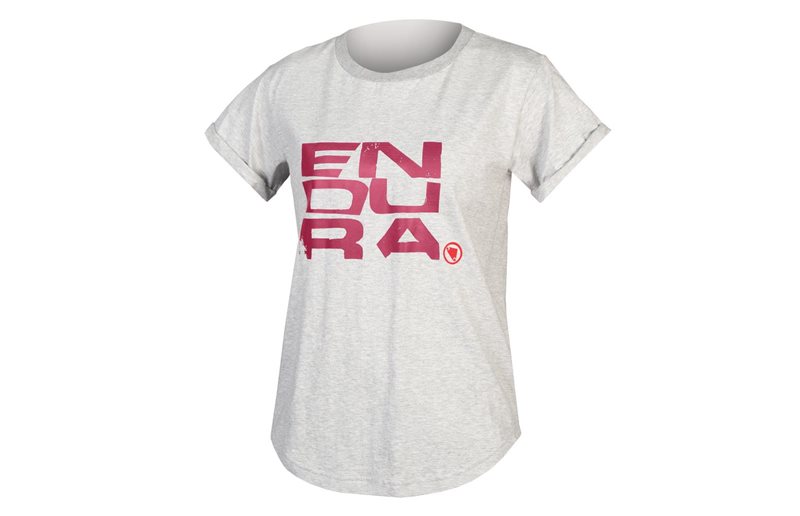 Endura Cykeltröja Dam One Clan Organic Tee Grey