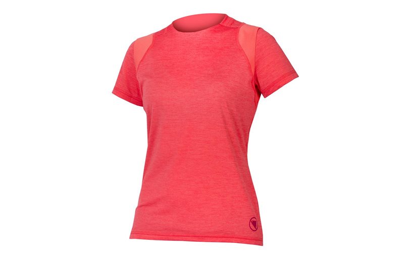Endura Naisten pyöräilypaita Singletrack S/S Jersey Punchpink