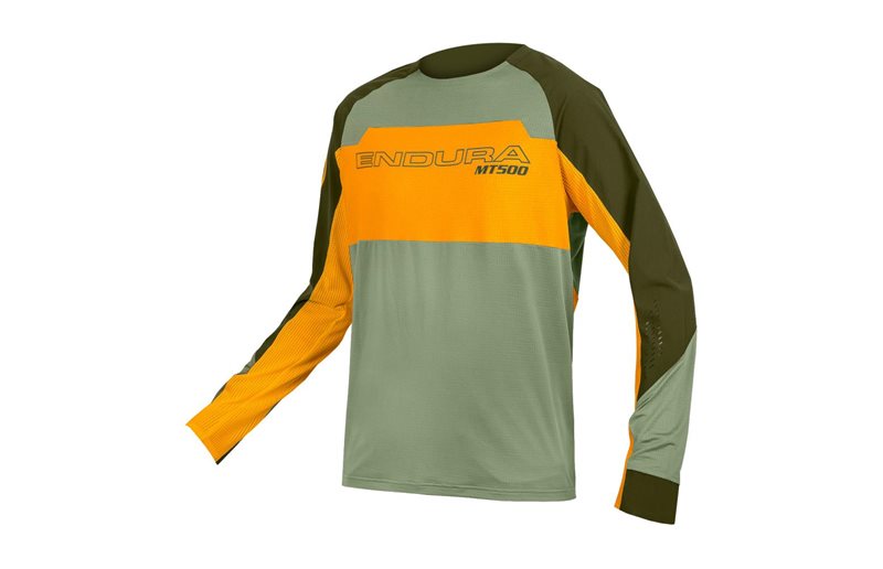 Endura Pyöräilypaita MT500 Burner Lite L/S Tangerine