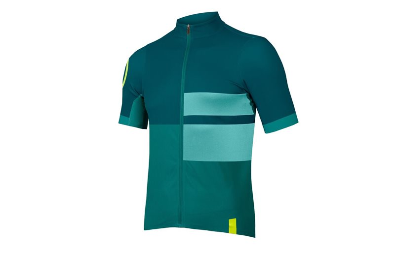 Endura Pyöräilypaita FS260 Print S/S Jersey Emeraldgreen