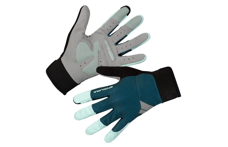 Endura Naisten pyöräilyhanskat Windchill Glove Deepteal