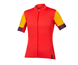 Endura Naisten pyöräilypaita FS260 Print S/S Jersey Pomegranate