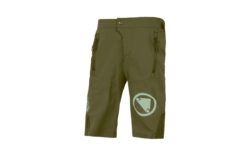 Endura Lasten pyöräilyshortsit MT500JR Burner Short Ollvegreen