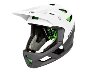 Sykkelhjelm Endura MT500 Full Face White