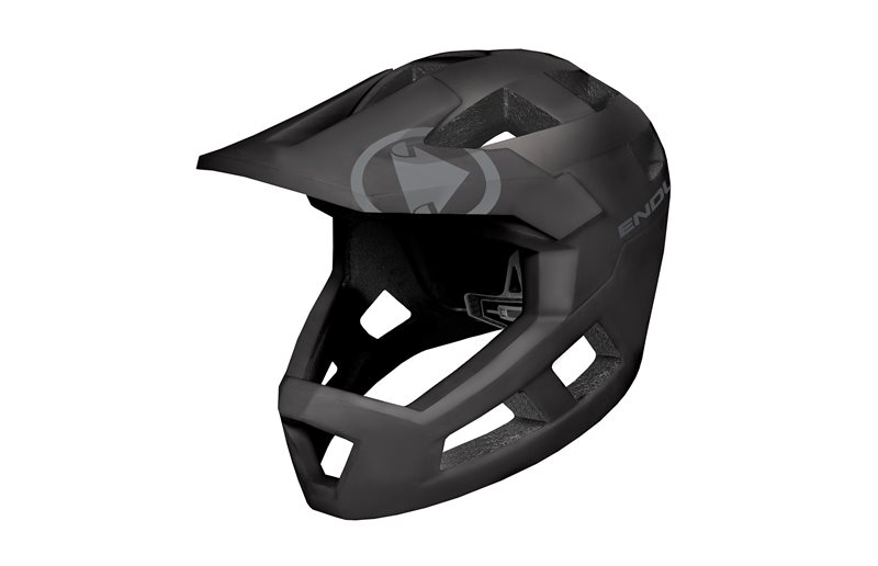 Full Face kypärä Endura SingleTrack Black
