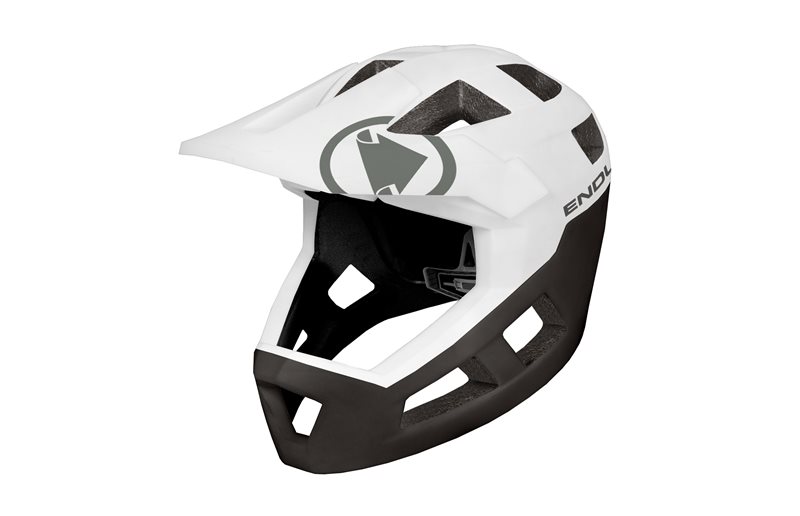 Sykkelhjelm Endura Singletrack Full Face White