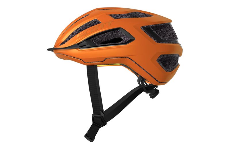 Pyöräilykypärä Scott Arx Plus Mips Paprika Orange