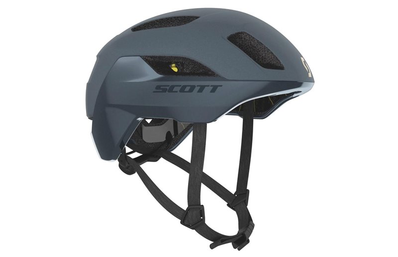 Pyöräilykypärä Scott La Mokka Plus Mips Sensor Metal Blue
