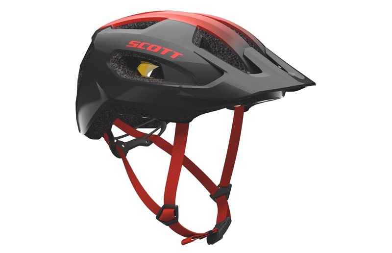 Pyöräilykypärä Scott Supra Plus Mips Tummanharmaa/Punainen
