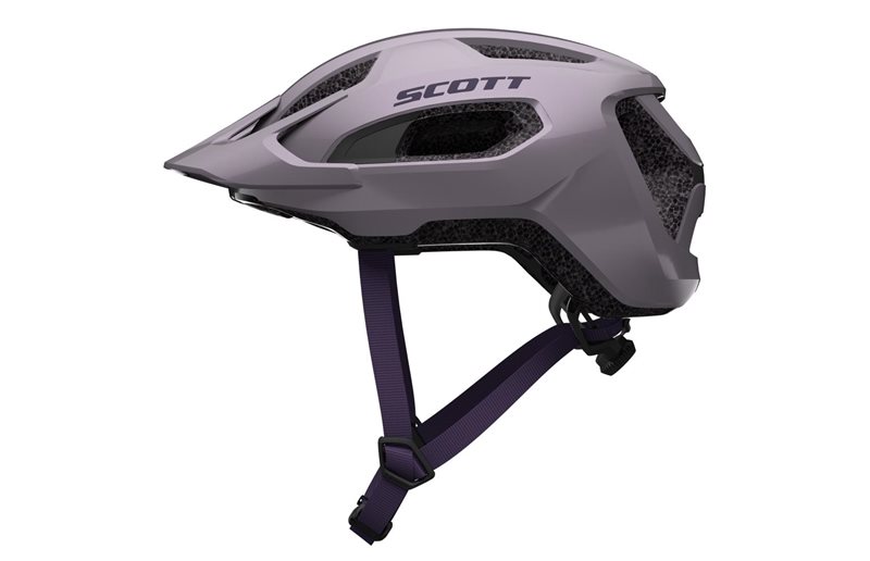 Pyöräilykypärä Scott Supra Silver Purple