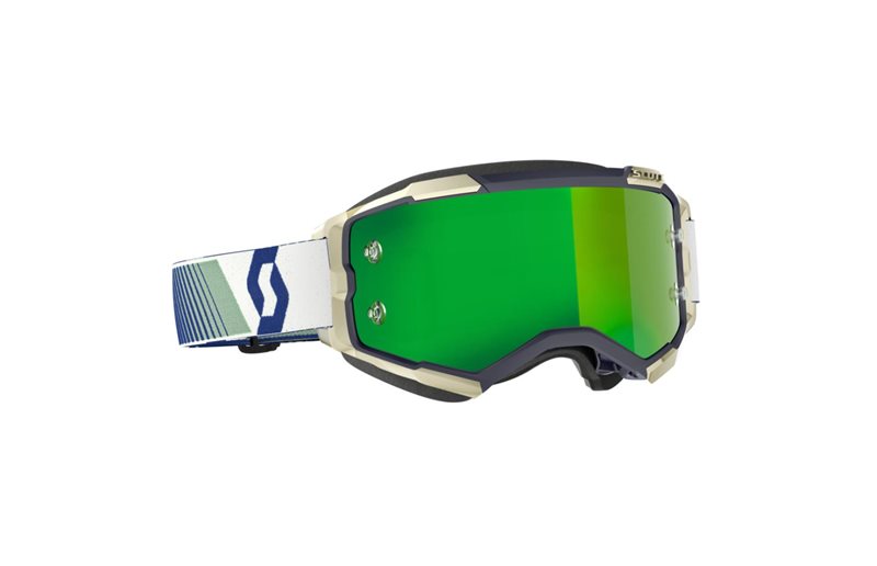 Scott Goggles Fury Blue/Green/Green Chrome Works