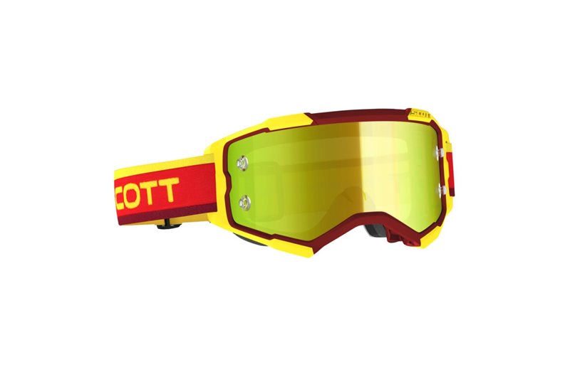 Scott Goggles Fury Red/Yellow/Yellow Chrome Works