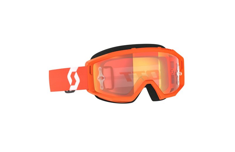 Scott Goggles Primal Orange/White/Orange Chrome Works