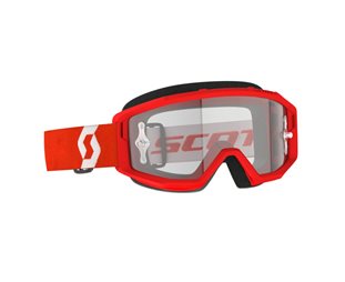 Scott Goggles Primal clear RED/WHITE/CLEAR WORKS