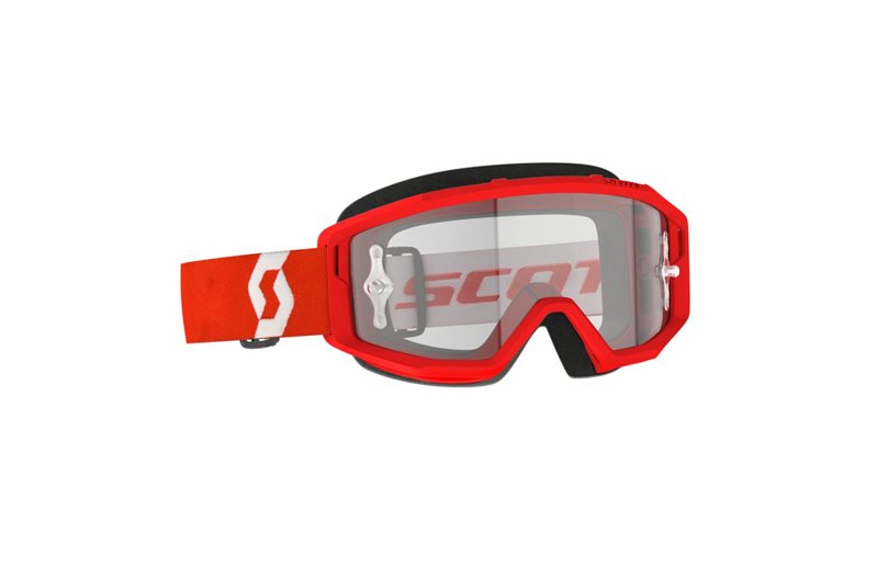 Scott Goggles Primal Clear Red/White/Clear Works