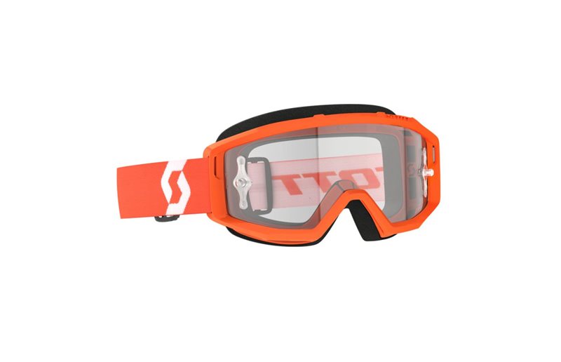 Scott Goggles Primal Clear Orange/White/Clear Works