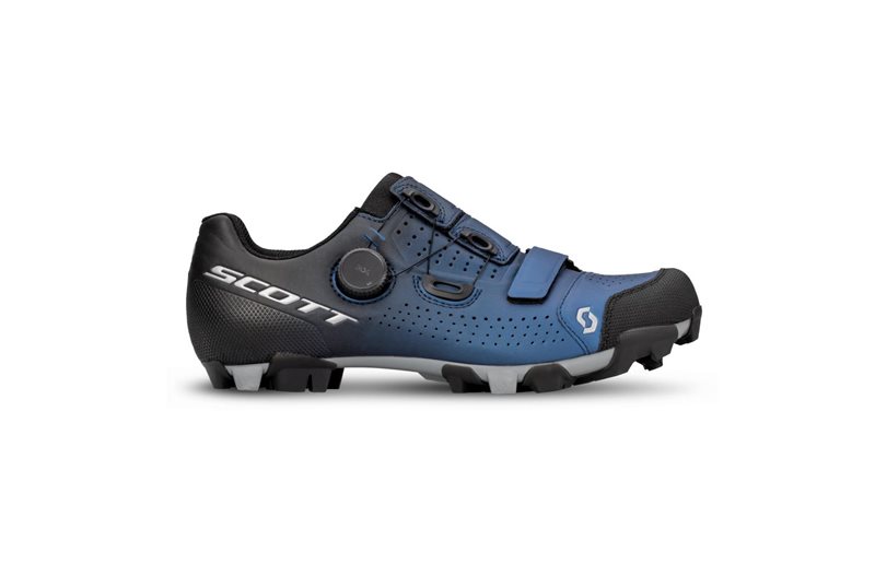 Scott Maastopyöräilykengät MTB Team Boa Black Fade/Metallic Blue