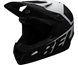 Full Face kypärä Bell Transfer Mat Musta/Valkea