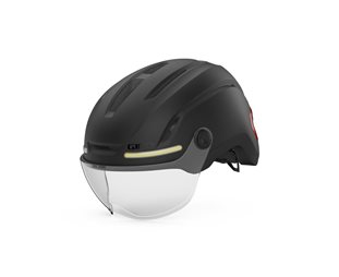 Pyöräilykypärä Giro Ethos Led Mips Shield Mattamusta