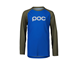 POC Lasten pyöräilypaita Essential MTB LS Jersey Natrium Blue/Epidote Green