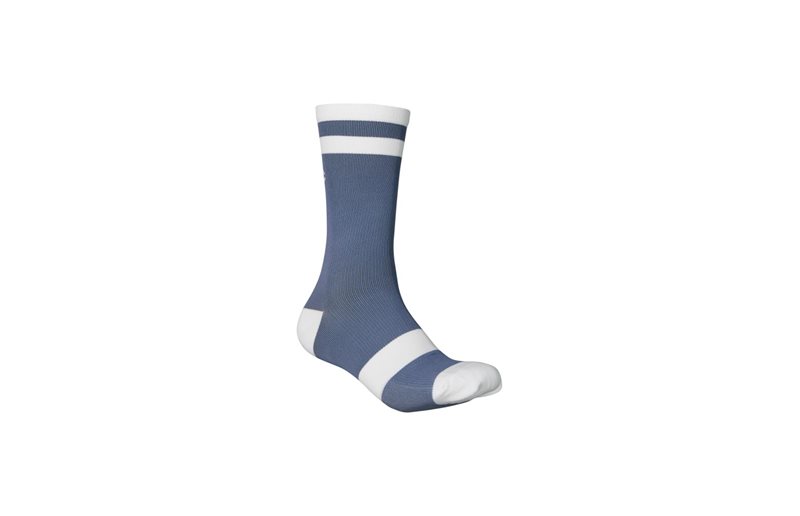 POC MTB Pyöräilysukat Lure MTB Sock Long Calcite Blue/Hydrogen White