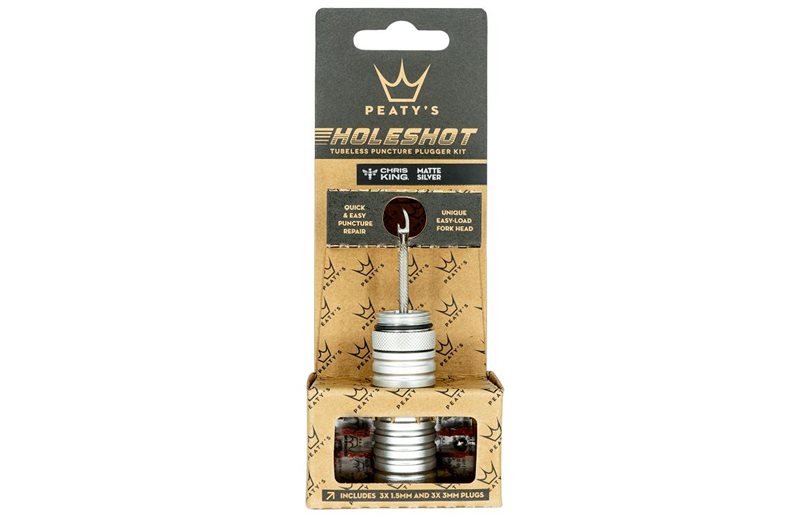 Peaty'S Däckplugg Holeshot Tubeless Puncture Plug Kit Silver online
