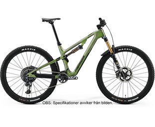 Täysjousto maastopyörä Merida ONE-FORTY 7000 Chameleon Vihreä/Musta