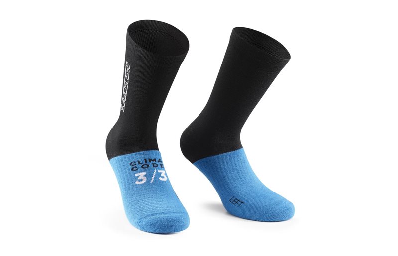 Assos Pyöräilysukat Ultraz Winter Socks Evo Black Series