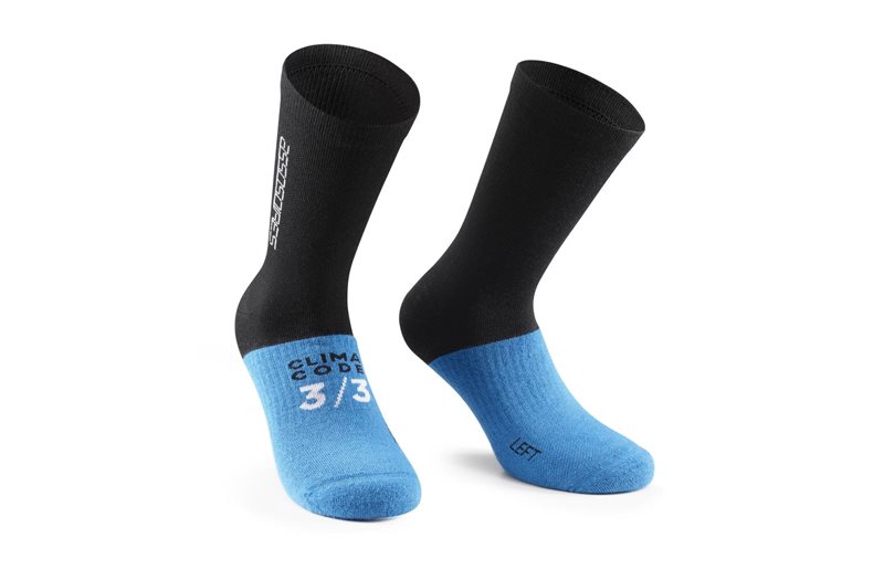 Assos Talvipyöräilysukat Ultraz Winter Socks Evo Black Series