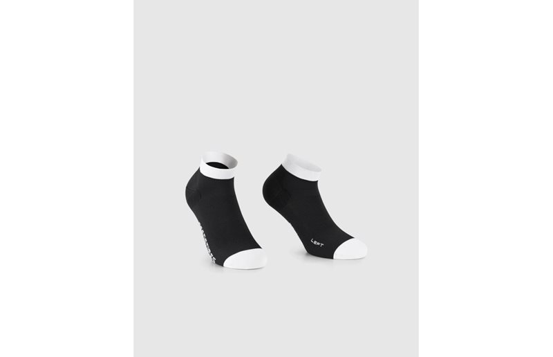 Assos Sykkelstrømper Rs Socks Superlegger Low Black Series