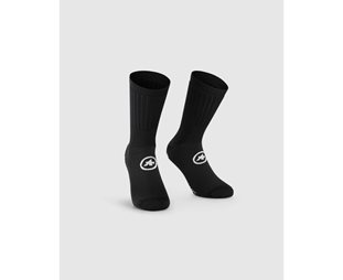 Assos Sykkelstrømper Trail Socks T3 Black Series