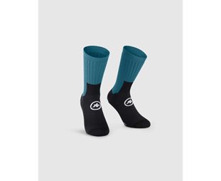 Assos Sykkelstrømper Trail Socks T3 Pruxian Blue