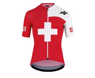 Assos Sykkeltrøye Suisse Fed Jersey S9 Targa National Red