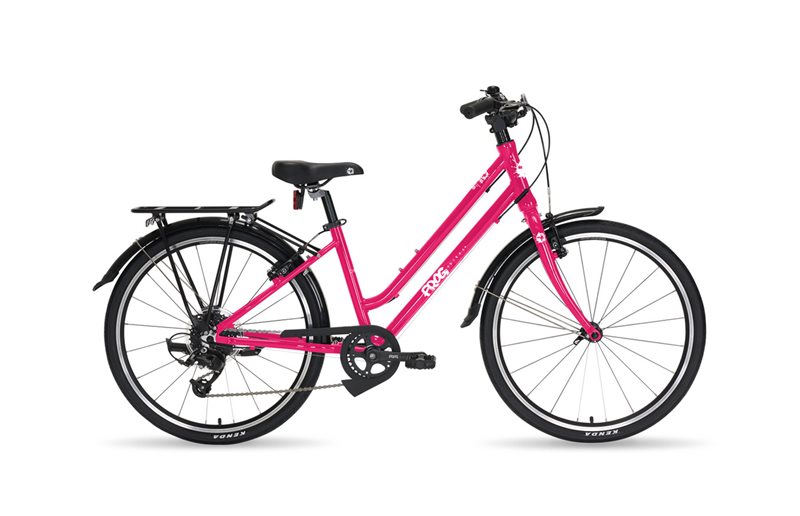 Barncykel Frog City 61 Pink 24"