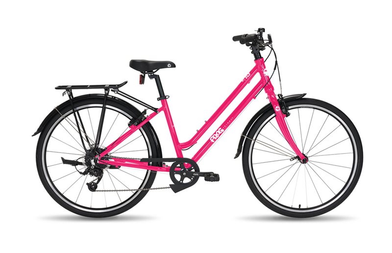Lasten polkupyörä Frog City 67 Pink 26"