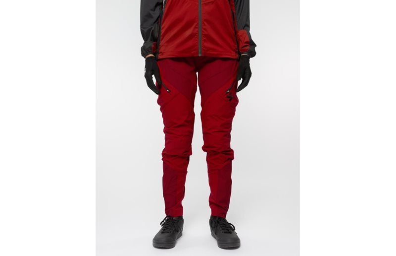 Sweet Protection Naisten pyöräilyhousut Hunter Pants W Tummanpunainen