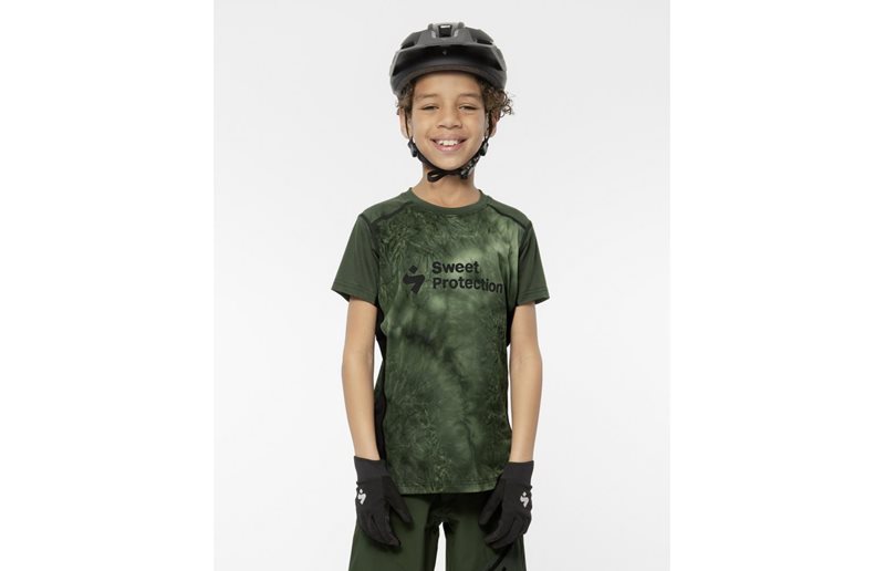 Sweet Protection Lasten pyöräily T-paita Hunter SS Jersey Jr Forest
