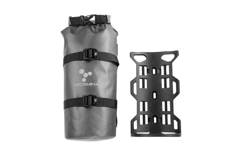 Bikepacking-laukku Geosmina Cargo Cage Bag 4L + Teline